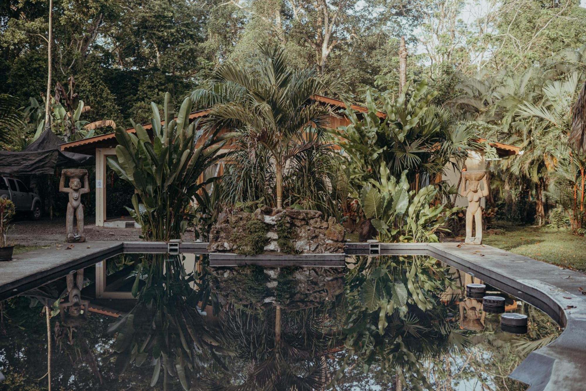 Casa De Los Amigos Caribena Cahuita Kültér fotó